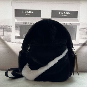 Nike Faux Fur Backpack